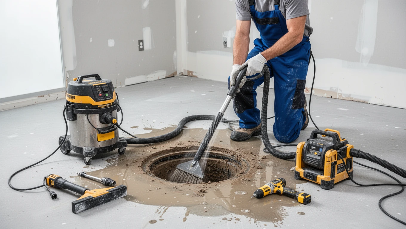 Sewage Backup Cleanup